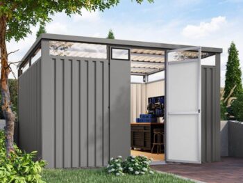KOVINSKA VRTNA HIKA KARIBU OSTEN 3.5 ALUMINIJ 330X220X215